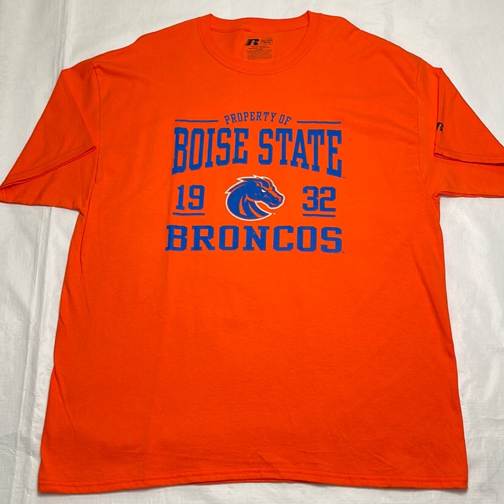 Boise State Broncos 2XL Short Sleeve Tee Shirt